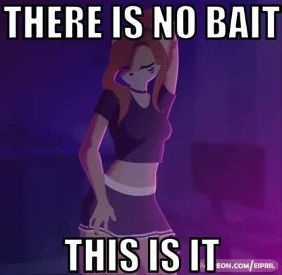 This is definitely not a bait