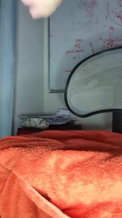 I HUMP MY CHAIR UNTIL I SQUIRT hehe :)