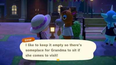 Julian really be out there, taking the elderly's seats.