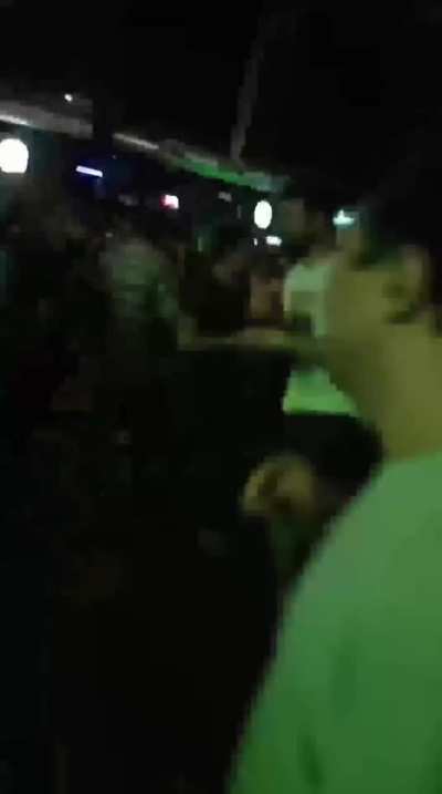 Song's finished? WOO-