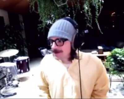 Rivers playing an old version of Grapes of Wraith on the zoom