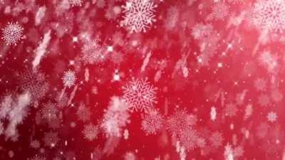 Christmas Zoom video background loop snow flakes - link in comments