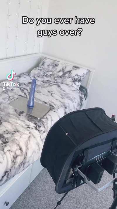 I think my house would scare them away