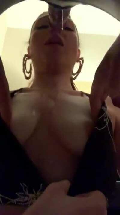 I got face fucked and left with a HUGE facial 💦😋