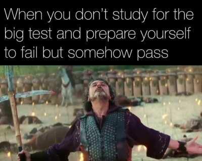 Who studies anyway?/s