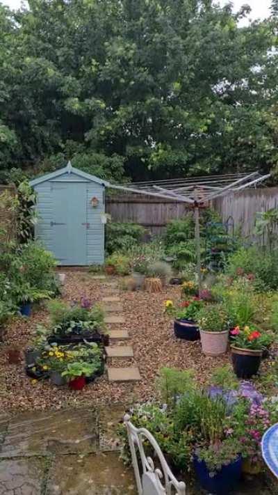 At least I don't have to water the garden today