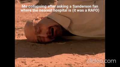 You'll find out in two thousand pages, chief