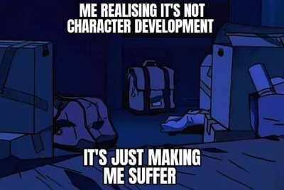 All the buildup for nothing 