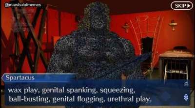 A brief lesson from the BDSM Gladiator