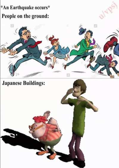 Saw that post about Skyscrapers in Japan swaying during Earthquakes to avoid structural collapse