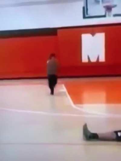 It hurts a lot with a kick or a ball, but now imagine being stepped on?