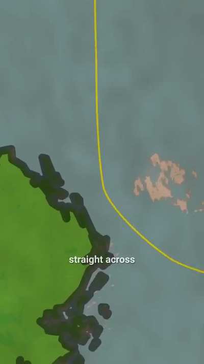A lighthouse which lead to a border dispute between two nations