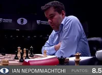 Ian's reaction to Ding's Rg6