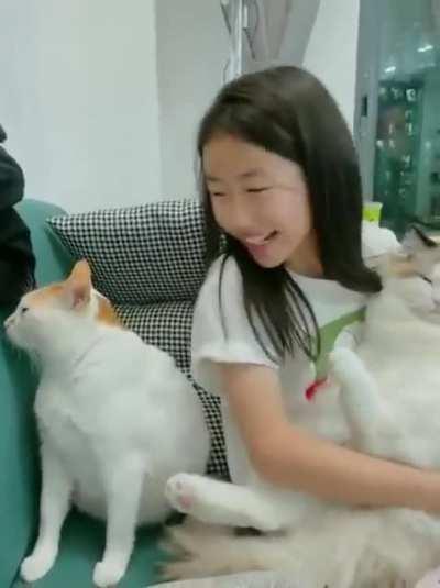 Cuddle with Fred all you want, i don't care a furry bit!