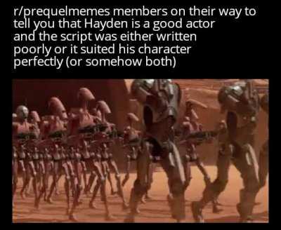 Always mentioned as if it's a fresh hot take