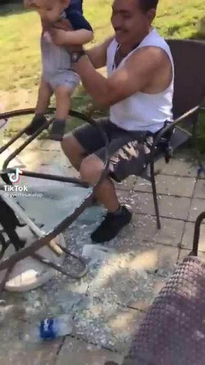 Grandpa saves the day