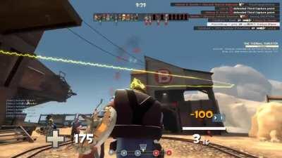 Hit a Jumping Demo with a pipe!