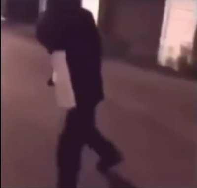 nigga smacked the apple fritter fuck out his ass for whistling 😂😂😭