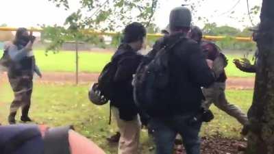 Portland Proud Boys Attack The Press
