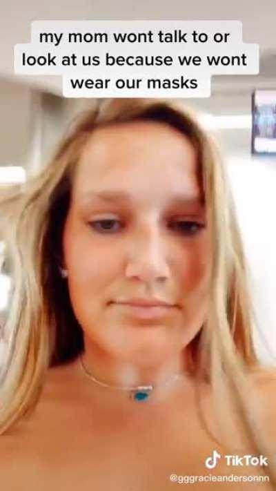 Why would you not wear masks :/