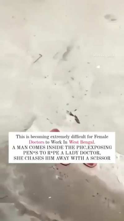 Man tries to r@pe a female doctor but gets chased with a scissor