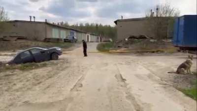 Towing Car Russian Edition