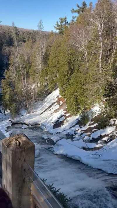 I got fucked at the waterfall and then got my face covered in cum ðð¤¤