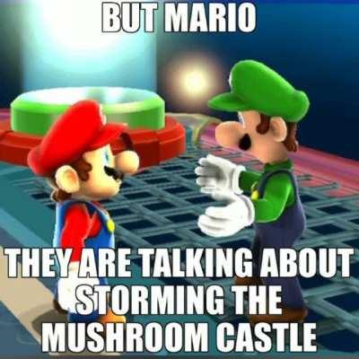 I don't know who's side I'm on in this case, even though I really want to say Luigi