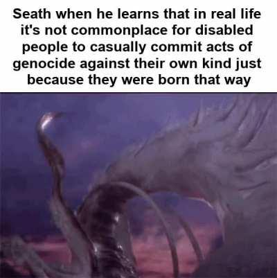 Oh you're envious because you lack the stone scales of your brethren? Cope and Seethe (the Scaleless)