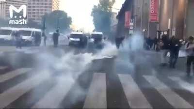 Riots in Paris today