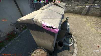 Enough stabs on this inferno warm up wall will turn it pink. Unplayable.