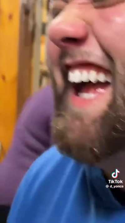 I don’t know who wheezed harder… me or her 😭😭