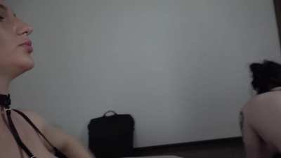 Valeria loves being licked by her submissive girlfriend