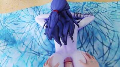 Futa Tracer & Widowmaker Beach Buttjob (justausernamesfm)