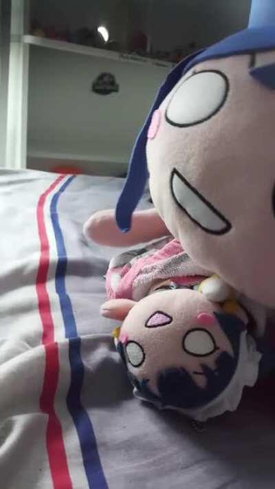 Baby Yoka needs her nap time