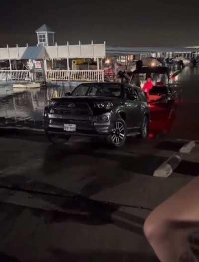 I think he needs a bigger truck.