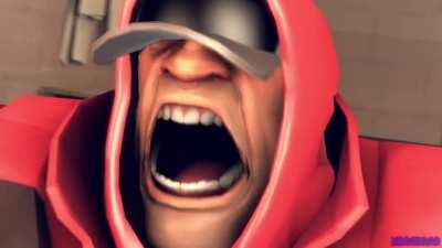 Soldier slams his PAINIS in the spawn door: ANIMATED! (Audio by u/TheThunderGuyS | repost)