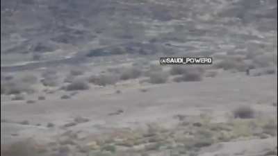 Saudi forces ambush a motorcycle carrying Houthis on the Yemeni-Saudi border