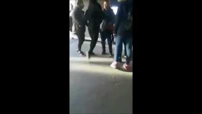 Girl beats up her bully