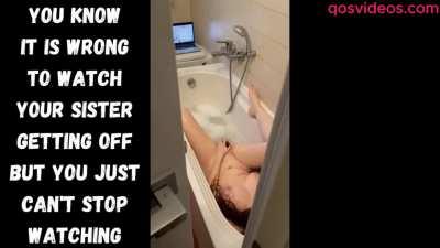 Sweet innocent little sister is a snowbunny