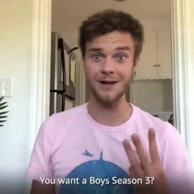 Do it. Or Homelander will laser EVERY ONE OF YOU