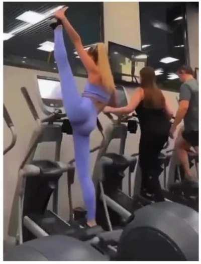 When you finally decide to get a gym membership