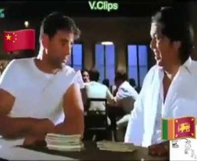 How China gives loans to Xi Lanka.