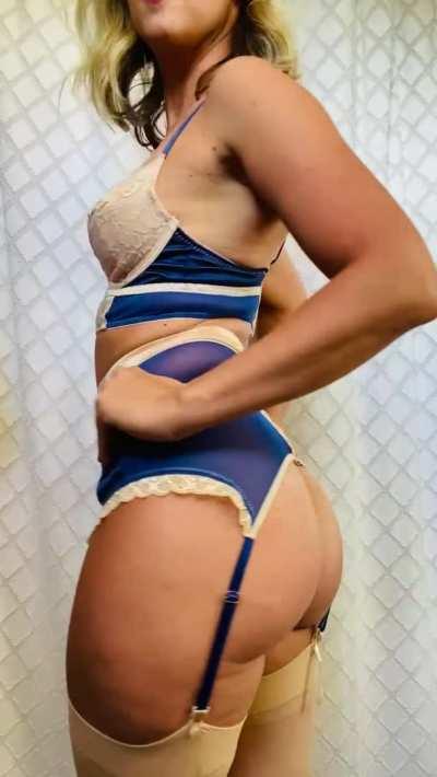 I usually wear slutty underwear, but I’m trying to class it up. How does this set look on my 40yo milf body? [f]