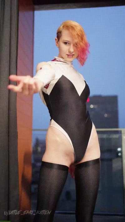 Spider-Gwen by little_emo_kitten