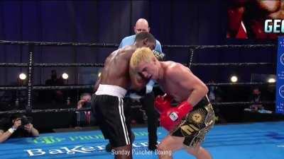 Joe George scored a KO of the Year candidate over Marcos Escudero on Saturday night