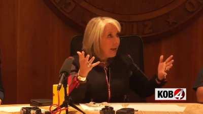Should New Mexico Gov. Michelle Lujan Grisham be charged for violating federal law for suspending the Constitution? 