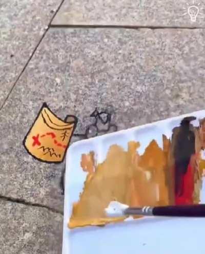 This is how artists can make the world beautiful place to live!