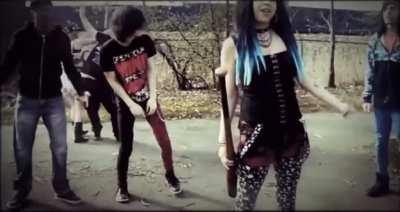 Recently discovered this genre of music through Reddit. I’ve never experienced so much second hand embarrassment. The clueless background dancers are the icing on the cake.