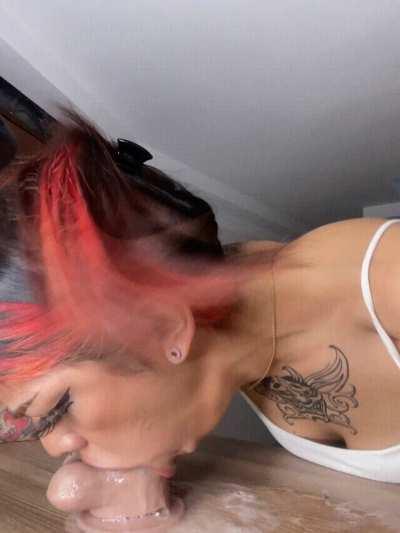 I want to choke on your huge cock, will you let me